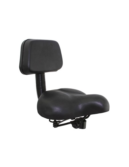 Beach Cruisers Saddle W/Back Rest 350 Black.